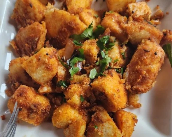 Masala Ghee Podi Idli - Spiced idli with ghee and podi at Krishna's Dosa Grill South Surrey